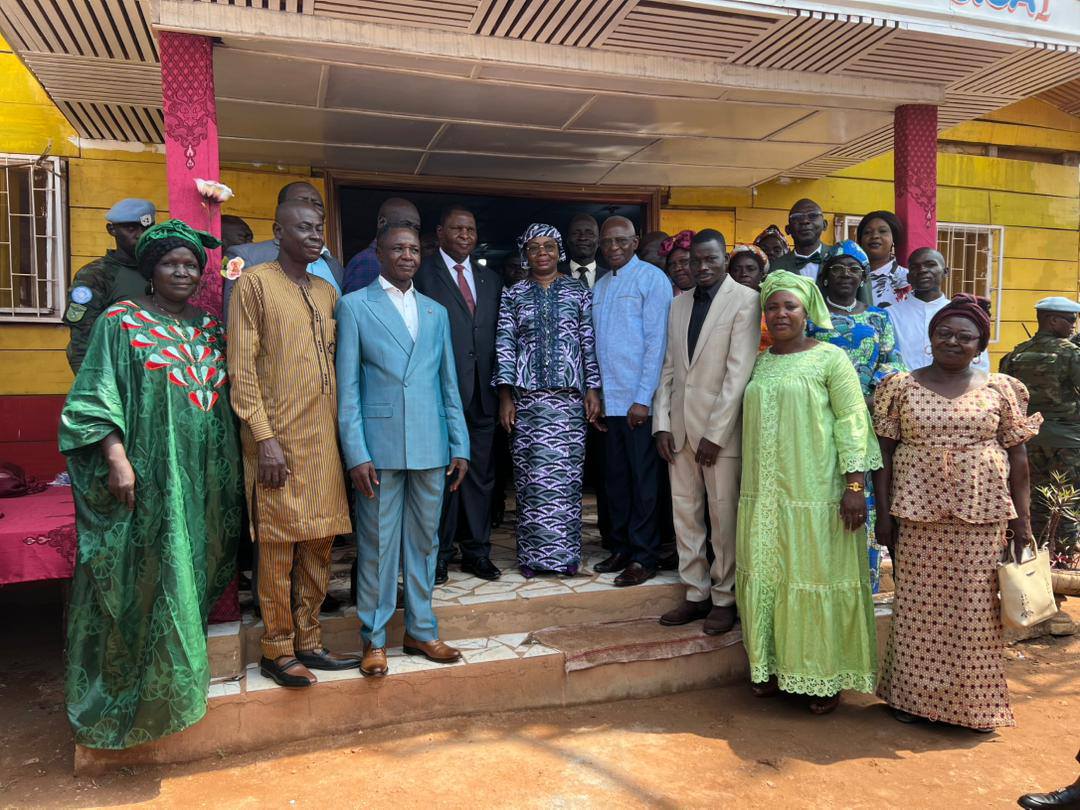 Culte d&rsquo;action de grâce: le couple présidentiel Faustin Archange et Tina TOUADERA